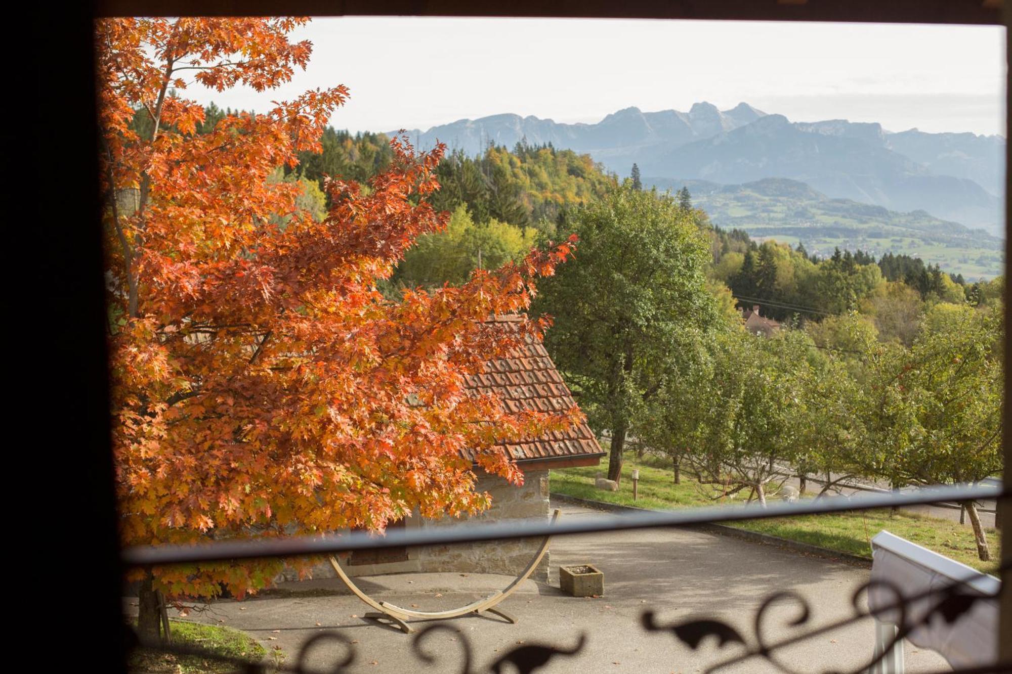 Hotel Le Bonheur dans le Pré Lucinges Exterior foto