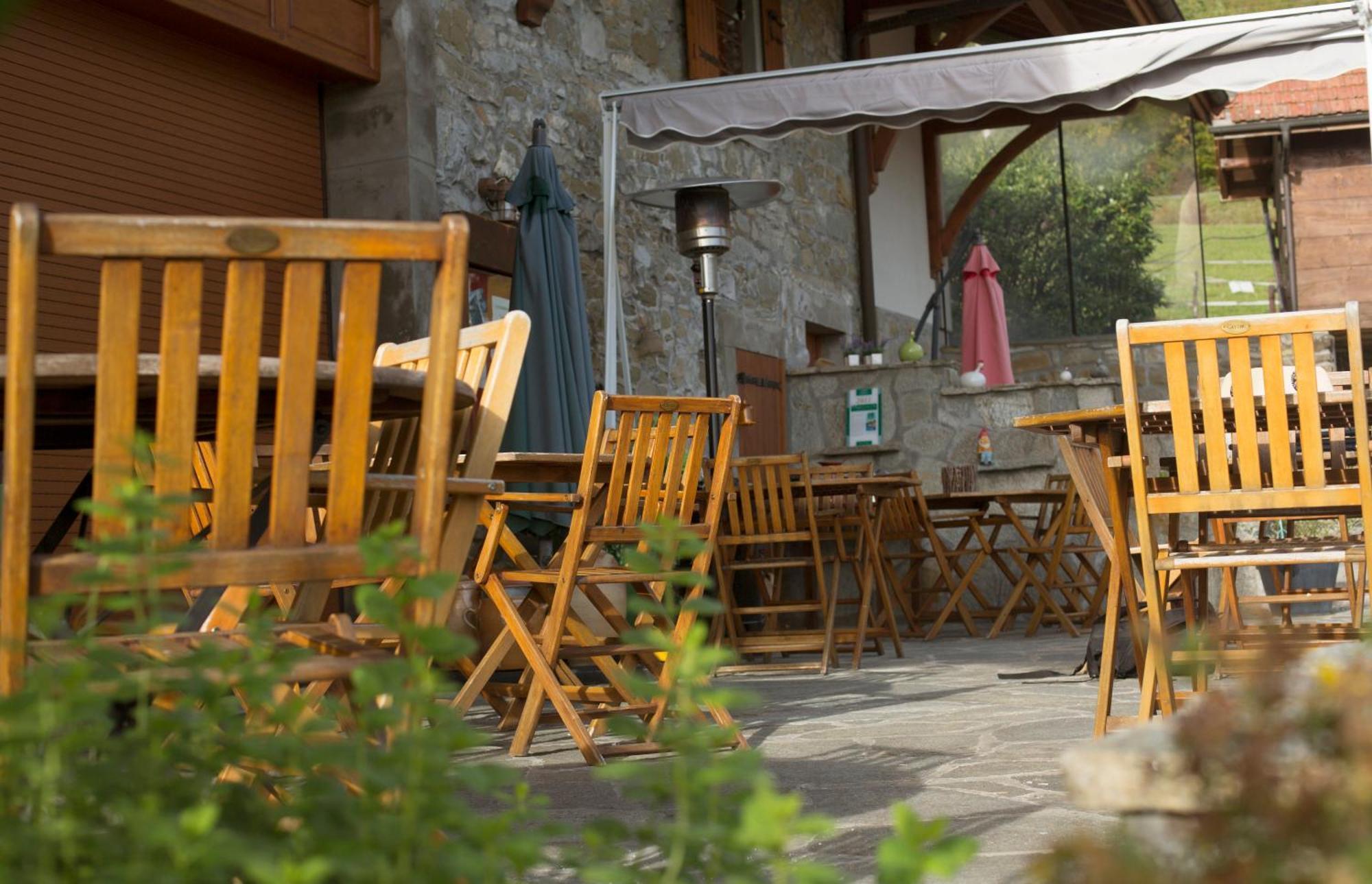 Hotel Le Bonheur dans le Pré Lucinges Exterior foto