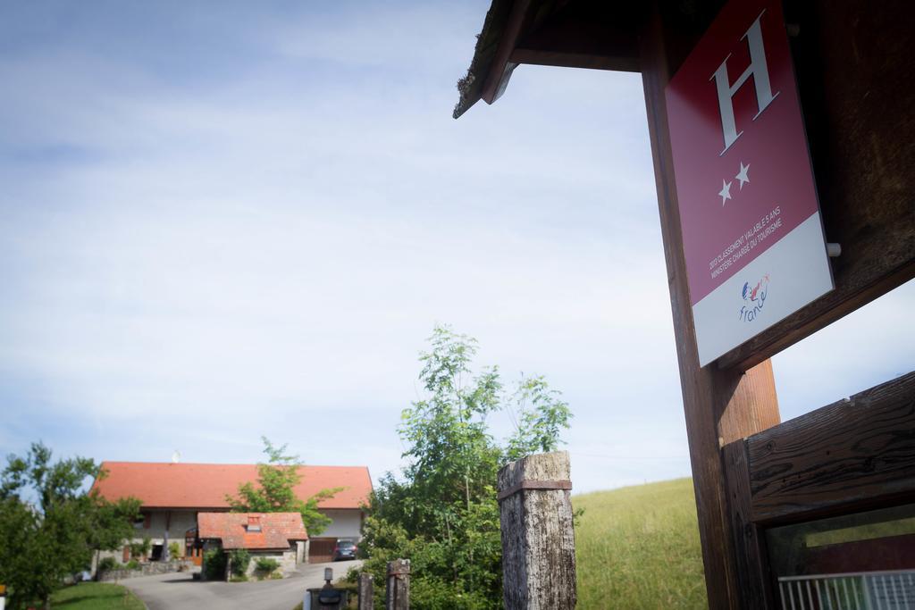Hotel Le Bonheur dans le Pré Lucinges Exterior foto